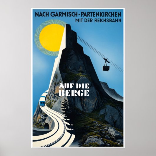 Duitsland, Garmisch Partenkirchen Poster (Voorkant)