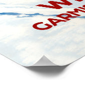 Duitsland Garmisch PartenKirchen winterposter Poster (Hoek)