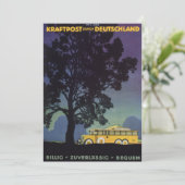  Duitsland, Gele Bus bij Nacht, Reiskunst (Staand voorkant)