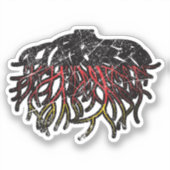 Duitsland German Roots Heritage Pride Sticker (Voorkant)