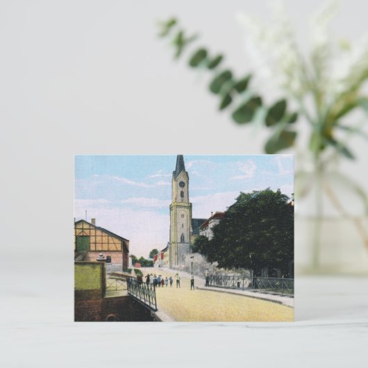  Duitsland, Germersheim Ringstrasse Briefkaart (Staand voorkant)