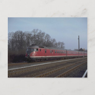 Duitsland, GFR (BB) dieseltreinstellen, 1977 Briefkaart
