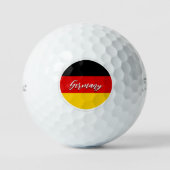 Duitsland Golf Balls, Duitse vlaggolfers / patriot Golfballen (Voorkant)