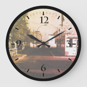 -Duitsland grensposten Oost-West-Berlijn Groot Grote Klok