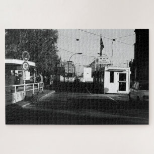 Duitsland grensposten Oost-West-Berlijn Legpuzzel