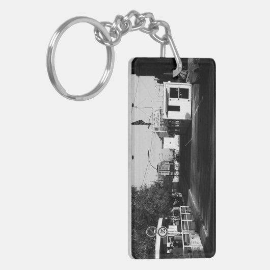  Duitsland grensposten Oost-West-Berlijn Sleutelhanger (Voorkant Links)