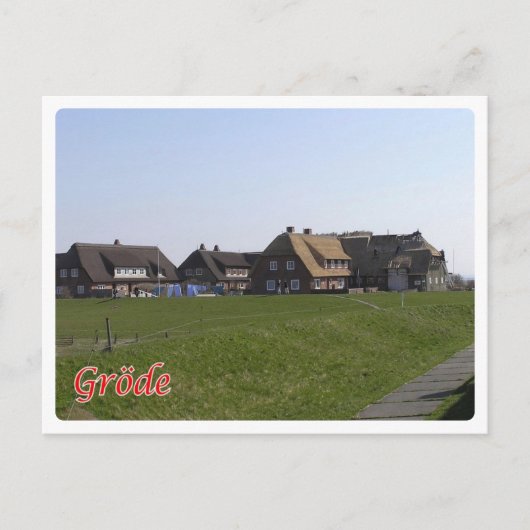Duitsland - Grode - Briefkaart (Voorkant)