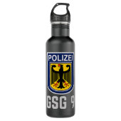 Duitsland GSG 9 Bundespolizei Speciaal politiekorp Waterfles (Voorkant)