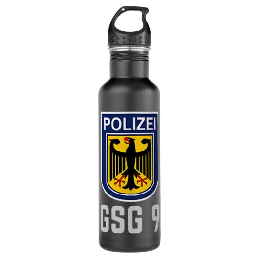 Duitsland GSG 9 Bundespolizei Speciaal politiekorp Waterfles (Voorkant)