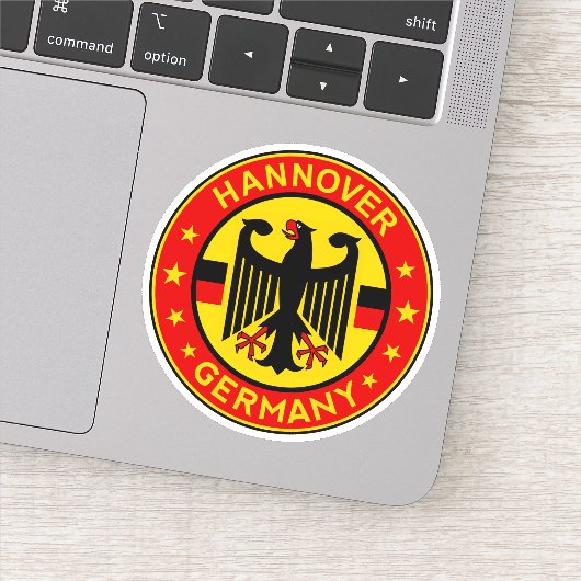 Duitsland, Hannover Sticker (Detail)