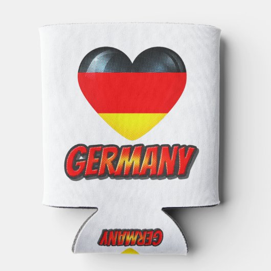 Duitsland Heart Blikjeskoeler (Achterkant)