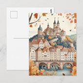 Duitsland Heidelberg Reizen Briefkaart (Voorkant / Achterkant)