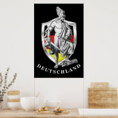 Duitsland Hermann Arminius Poster (Keuken)