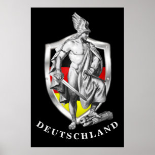 Duitsland Hermann Arminius Poster