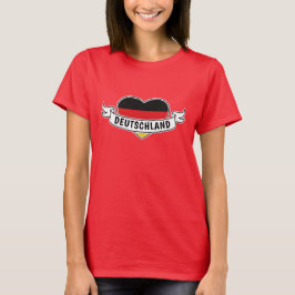 Duitsland houdt van aangepaste shirten en jassen t-shirt