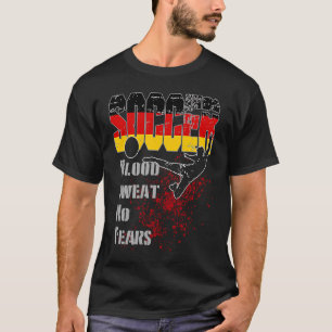 Duitsland I Love Soccer and Football Player T-shirt