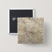 Duitsland I Vierkante Button 5,1 Cm (Voorkant /achterkant)