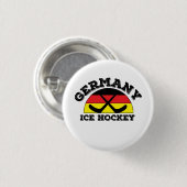 Duitsland Ice Hockey Ronde Button 3,2 Cm (Voorkant /achterkant)