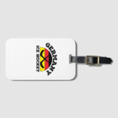 Duitsland IJshockey Bagagelabel (Voorkant (horizontaal))