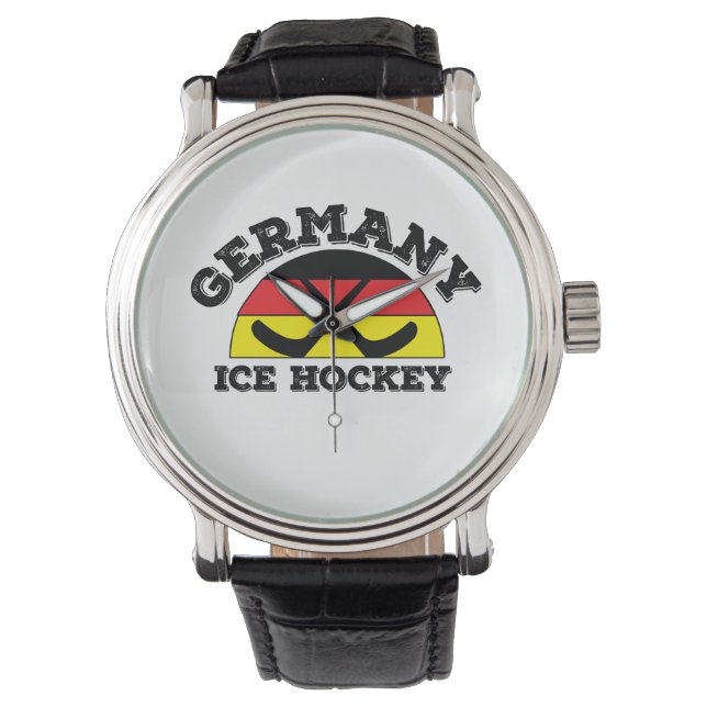 Duitsland IJshockey Horloge (Voorkant)