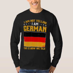 Duitsland ik zeg niet dat ik Duits ben. T-shirt