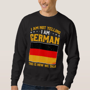 Duitsland ik zeg niet dat ik Duits ben. Trui