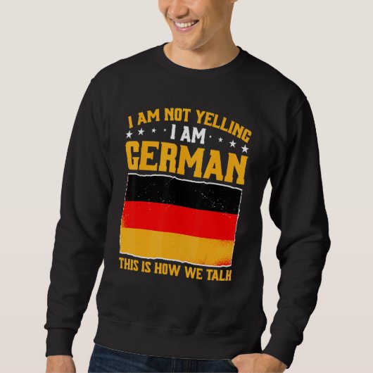 Duitsland ik zeg niet dat ik Duits ben. Trui (Voorkant)