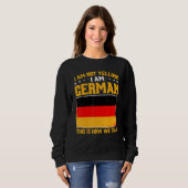 Duitsland ik zeg niet dat ik Duits ben. Trui (Voorkant volledig)
