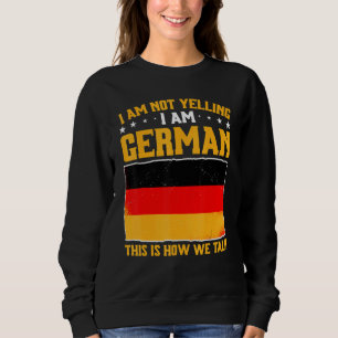 Duitsland ik zeg niet dat ik Duits ben. Trui
