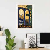 Duitsland in het Zwarte Woud Germany in Zwarte Wou Poster (Thuiskantoor)