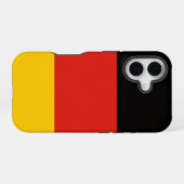 Duitsland iPhone 16 Hoesje (Achterkant horizontaal)