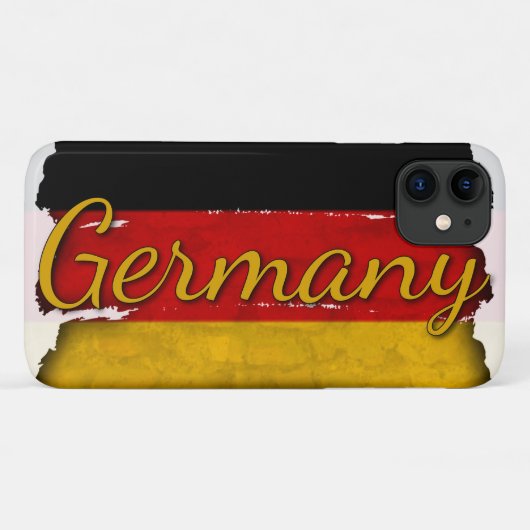 Duitsland iPhone/iPad case (Achterkant (horizontaal))