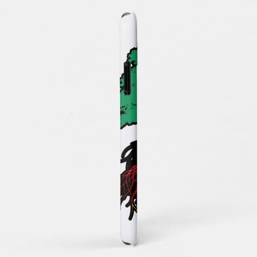 Duitsland - Irish Tree Roots Flag Case-Mate iPhone Case (Achterkant/rechts)