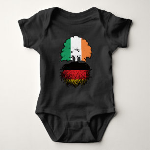 Duitsland - Irish Tree Roots Flag Romper