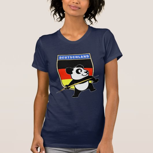 Duitsland Javelin Panda T-shirt (Voorkant)