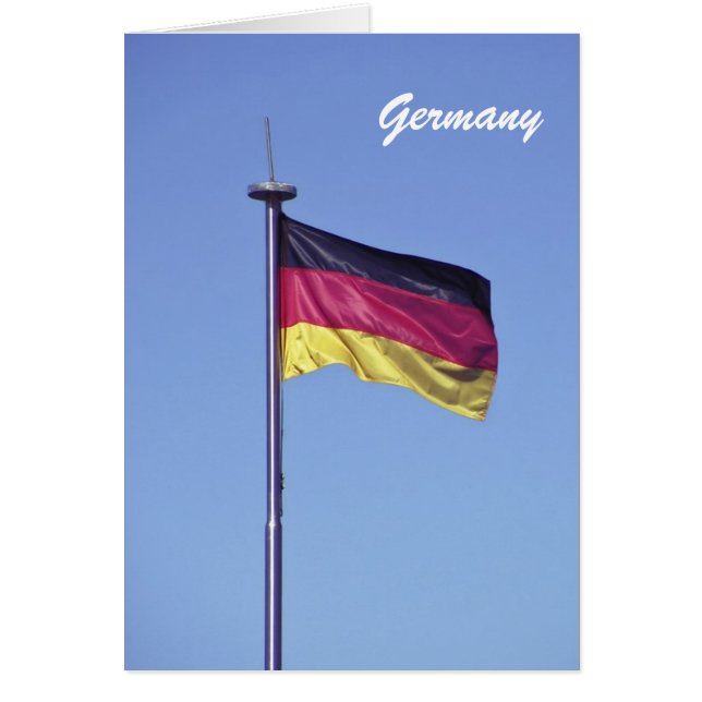 Duitsland Kaart (Voorkant)