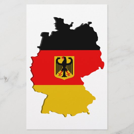 Duitsland kaart (Voorkant)