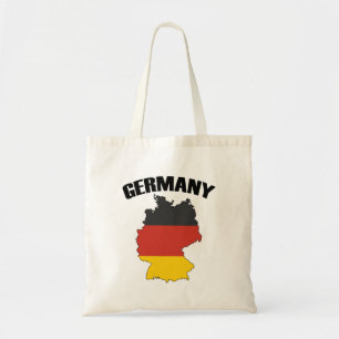 Duitsland - Kaart - Duitse vlag - Duits reizen Tote Bag