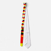 Duitsland kaart en vlag — Stropdas (Achterkant)