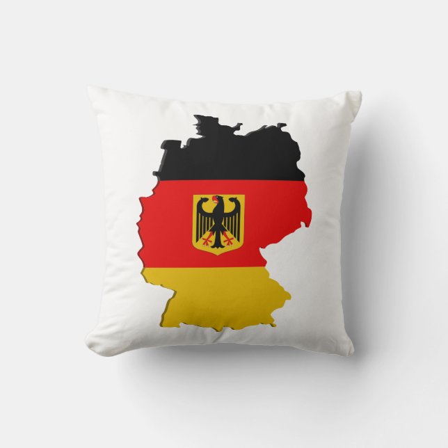 Duitsland-kaart Kussen (Voorkant)