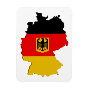 Duitsland-kaart Magneet
