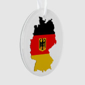 Duitsland-kaart Ornament (voorkant)