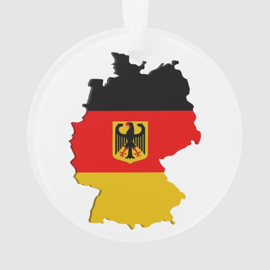 Duitsland-kaart Ornament (achterkant)