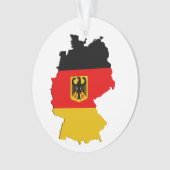 Duitsland-kaart Ornament (voorkant)