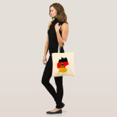 Duitsland-kaart Tote Bag (Voorkant (model))