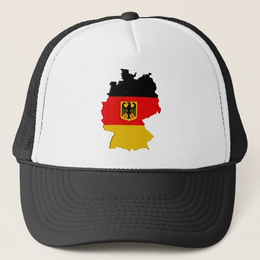 Duitsland-kaart Trucker Pet (Voorkant)