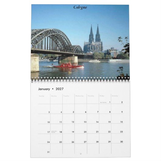 Duitsland kalender 2012 (Jan 2027)