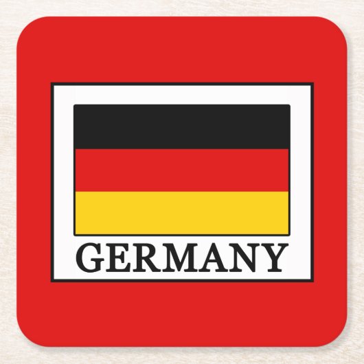 Duitsland Kartonnen Onderzetters (Voorkant)