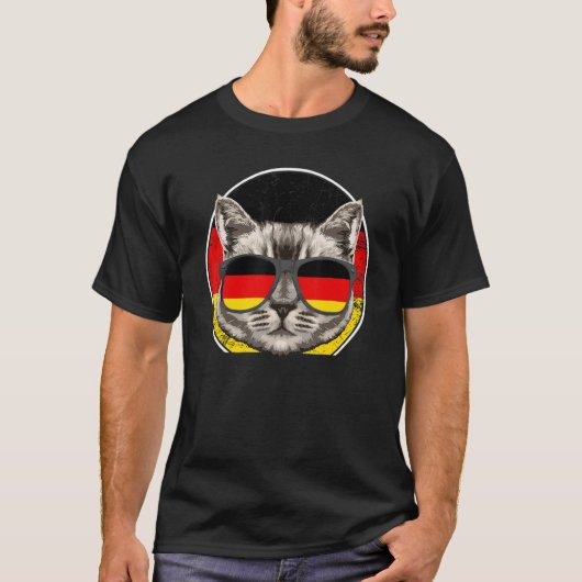 Duitsland Kat Duitsland Duits T-shirt (Voorkant)