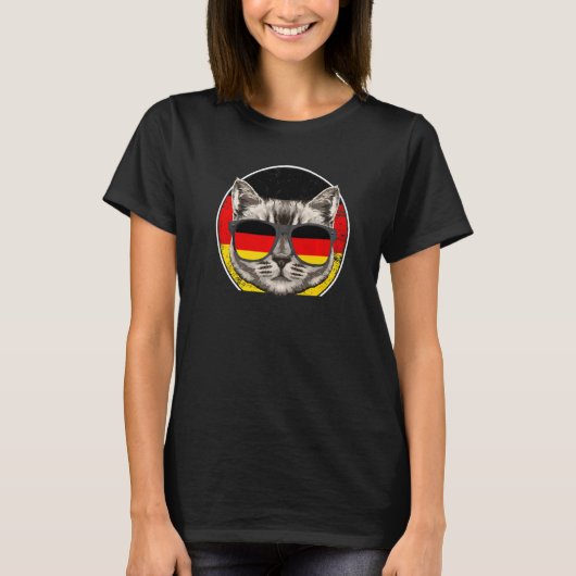 Duitsland Kat Duitsland Duits T-shirt (Voorkant)